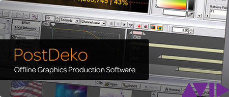 Avid PostDeko for Editors v8.5.2 CE 实时高清图形制作软件