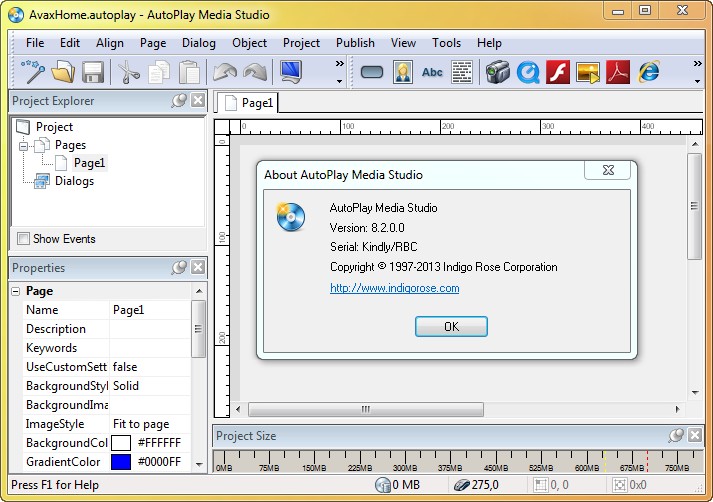 AutoPlay Media Studio 8.2.0.0