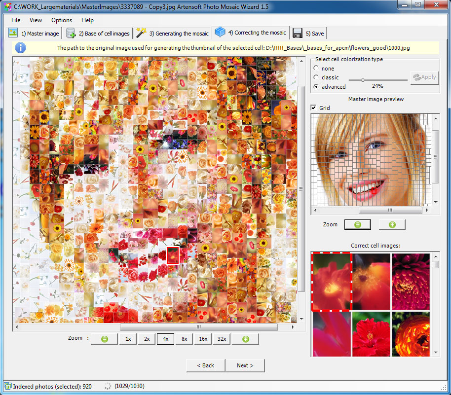 Artensoft Photo Mosaic Wizard 1.6.118