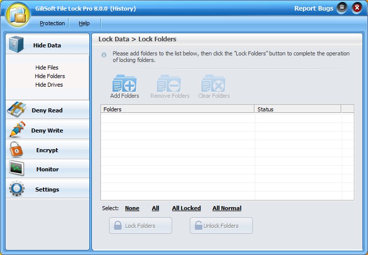 GiliSoft File Lock Pro 8.0