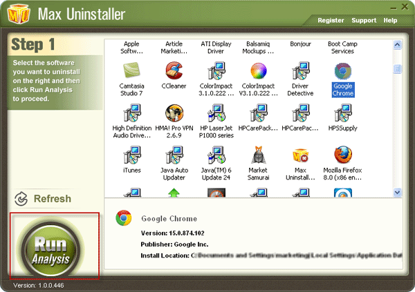 Max Uninstaller 2.1.0