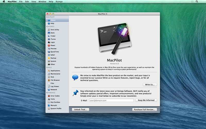 MacPilot v6.0.1 Mac OS X