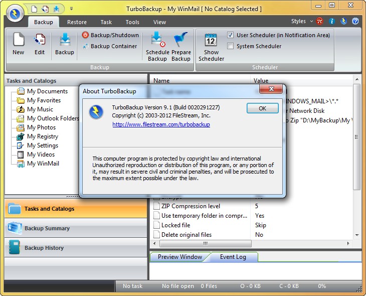 TurboBackup 9.1