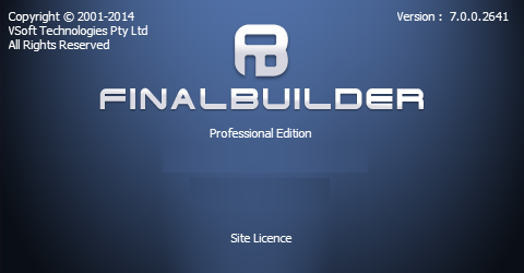 FinalBuilder 7.0.0 Build 2641