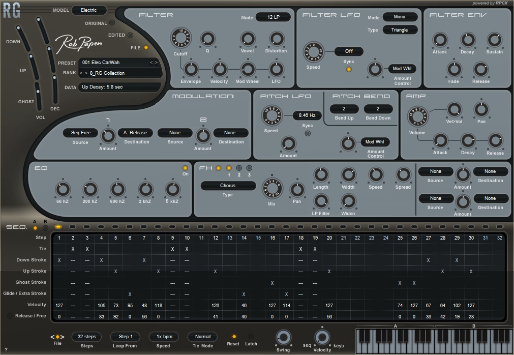 Rob Papen RG v1.6.0i (Win) / v1.6.0d (Mac OS X)