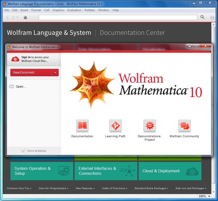 Wolfram Mathematica 10.0.0