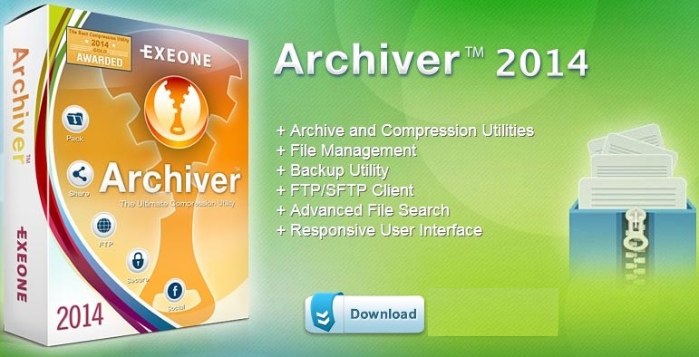 ExeOne Archiver 2014 2.0.1.004