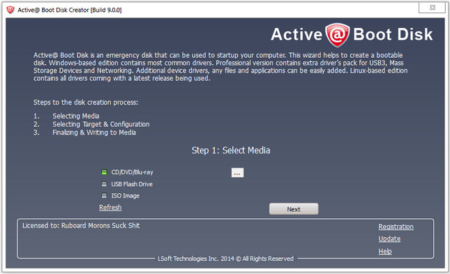 Active Boot Disk Suite 9.0.0
