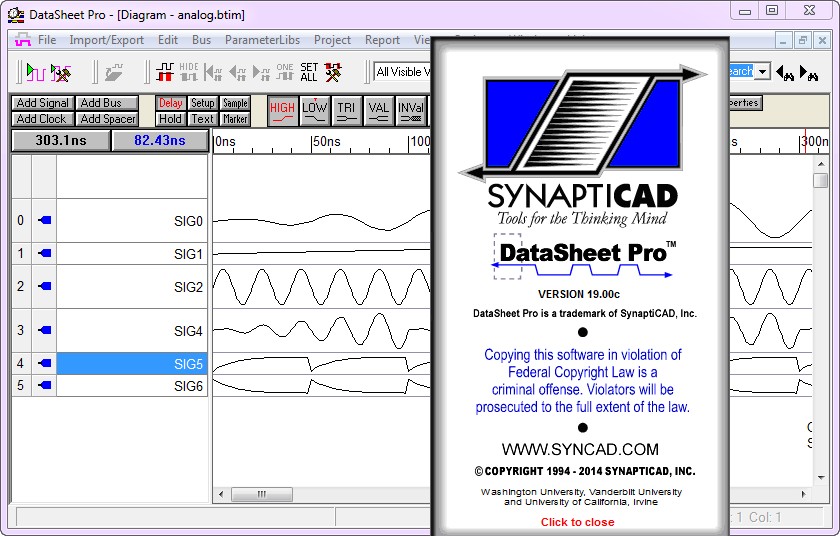 SynaptiCAD Product Suite 19.00c