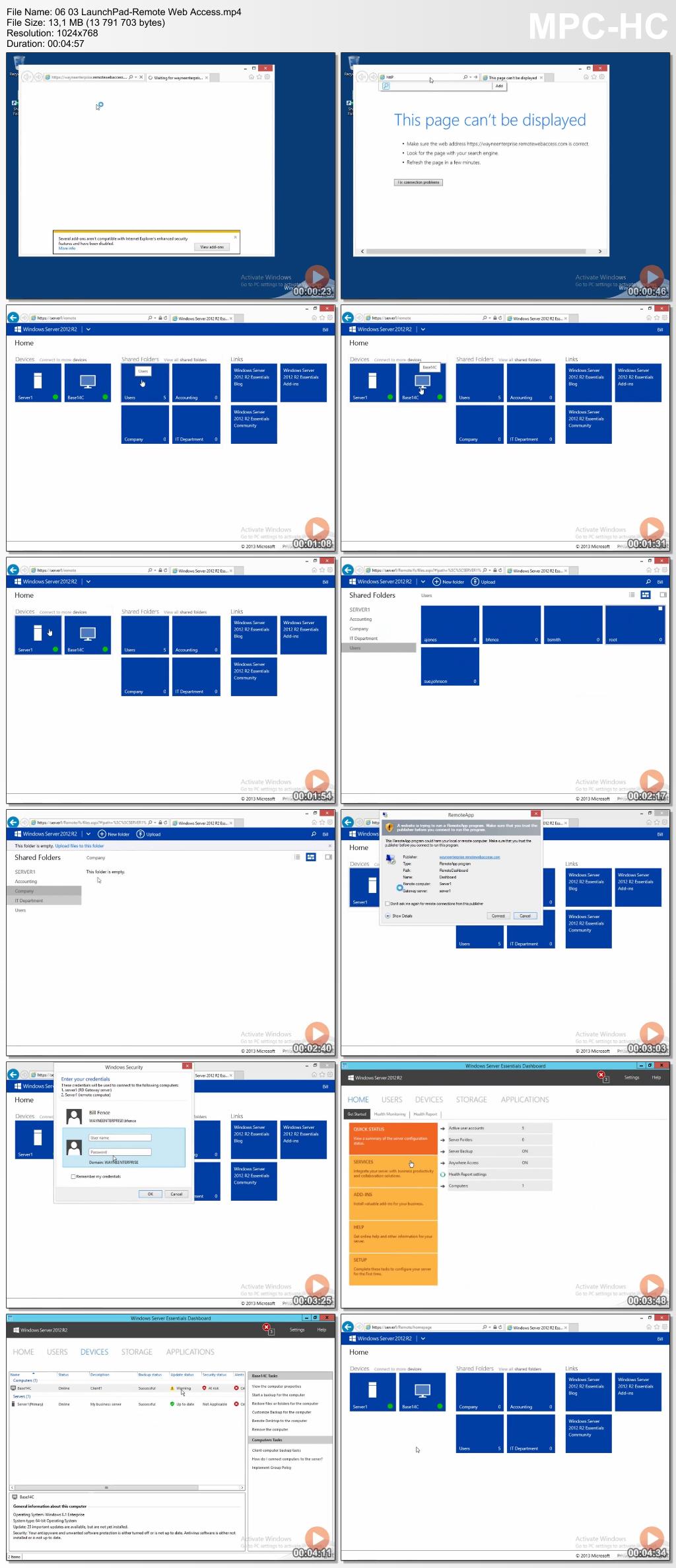 Pxxx - Implementing Windows Server 2012 R2 Essentials