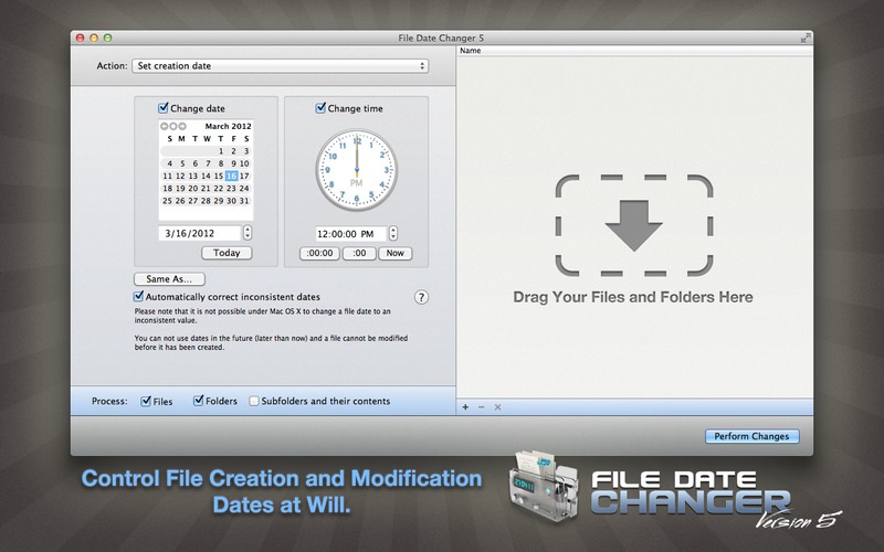 File Date Changer 5 v5.18