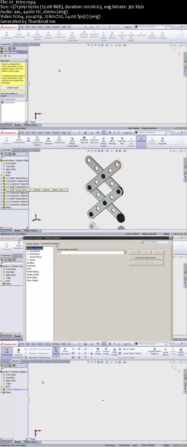 Cadjunkie - Solidworks 101 AMPY Robot