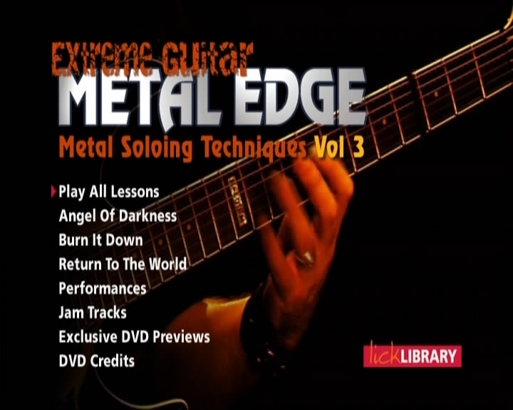 Metal Edge - Metal Soloing Techniques - Volume 3 [repost]