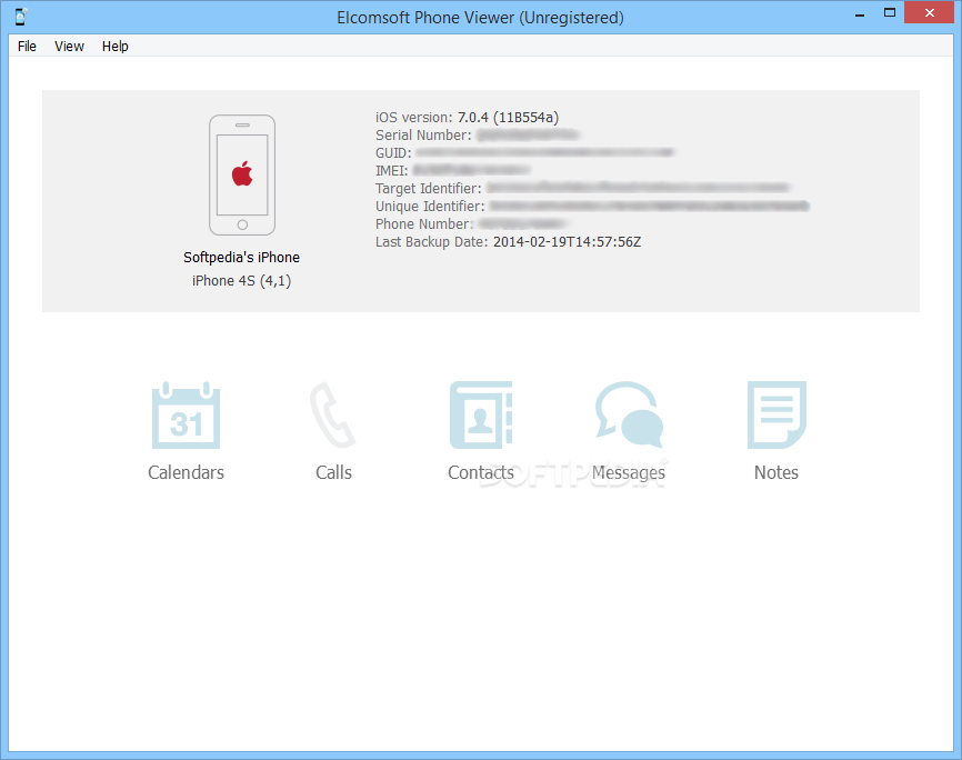 Elcomsoft Phone Viewer Standard v1.00.235