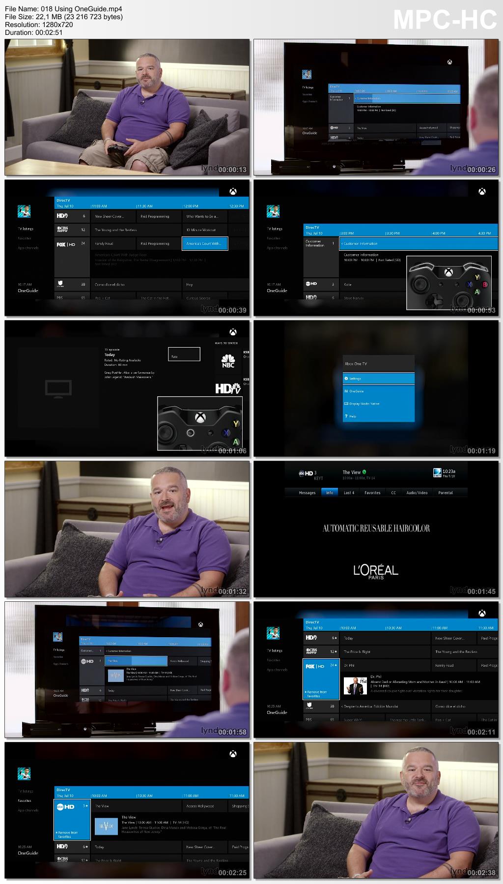 Lynda - Up and Running with Xbox One (updated Dec 24, 2014)