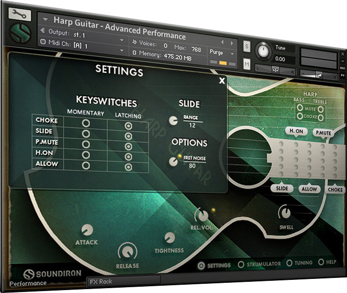 Soundiron Brad Hoyts Harp Guitar KONTAKT