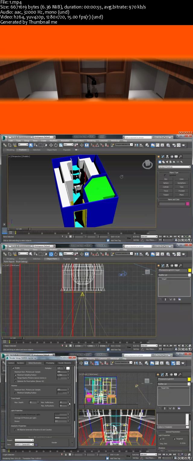 Dixxl Tuxxs - Making Presentation-Ready Graphics from Simple Images in 3ds Max