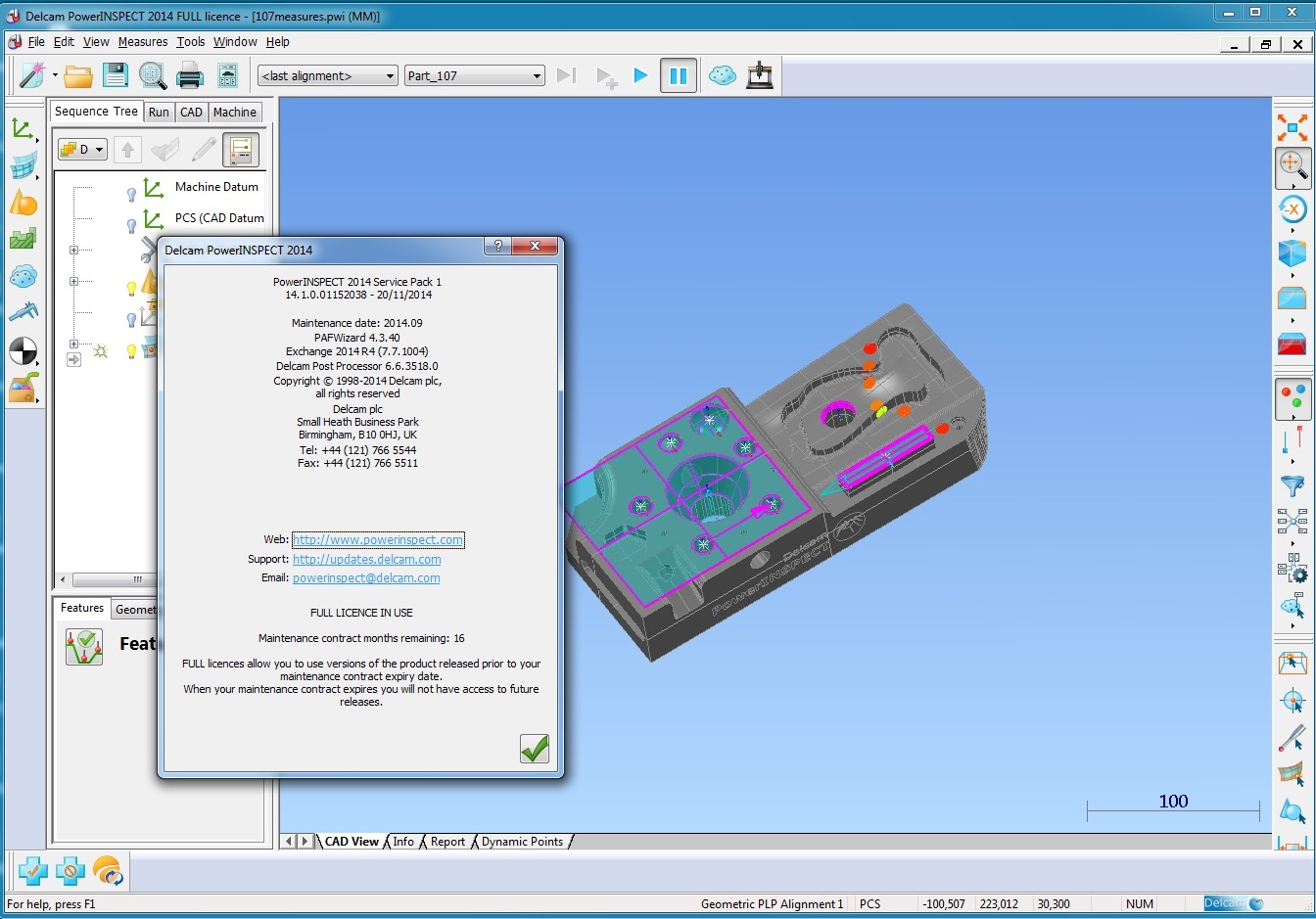 Delcam PowerInspect 2014 SP1