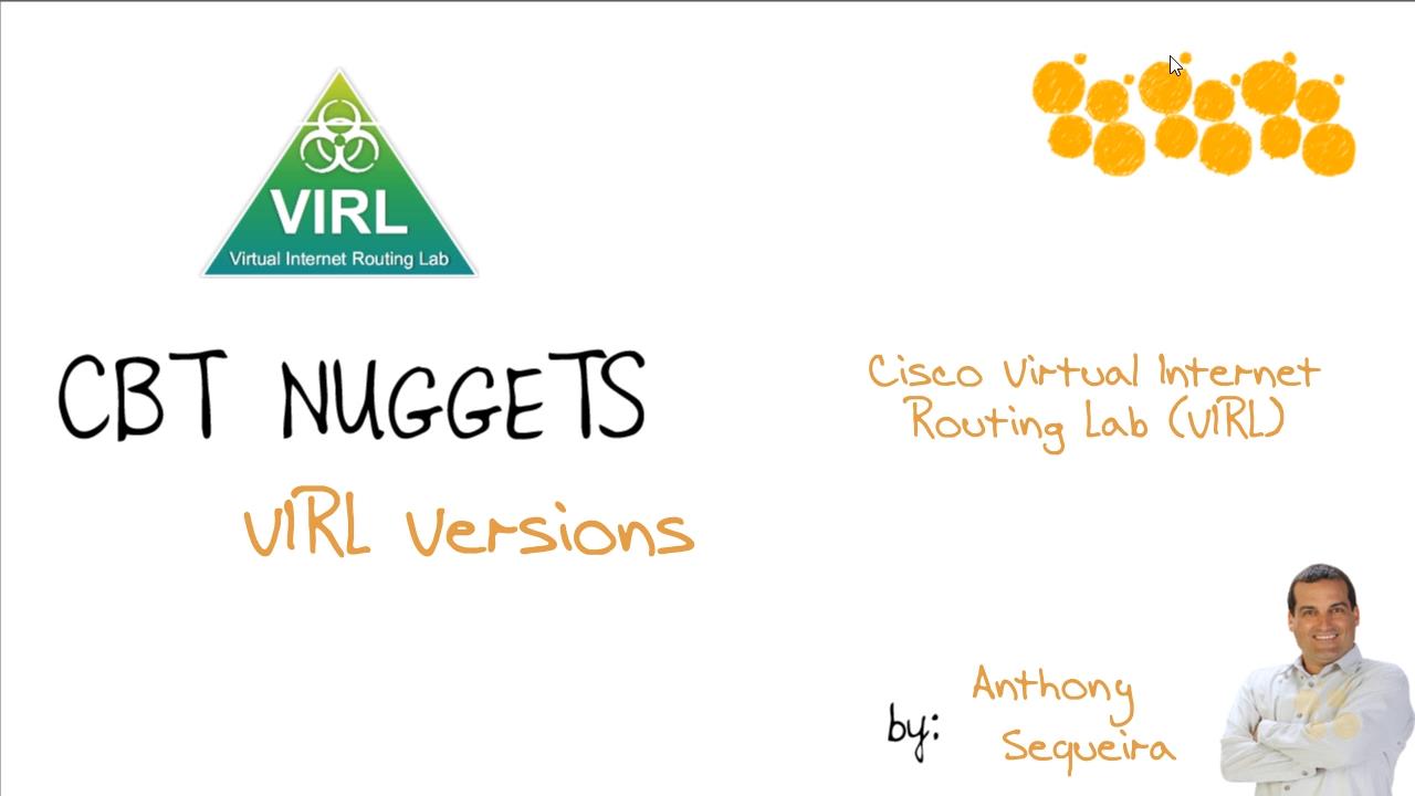 Cisco Virtual Internet Routing Lab (VIRL) by Anthony Sequeira