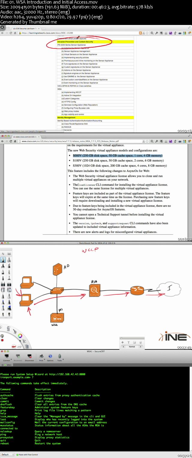 INE - CCIE Security WSA (Web Security Appliance) Primer Training