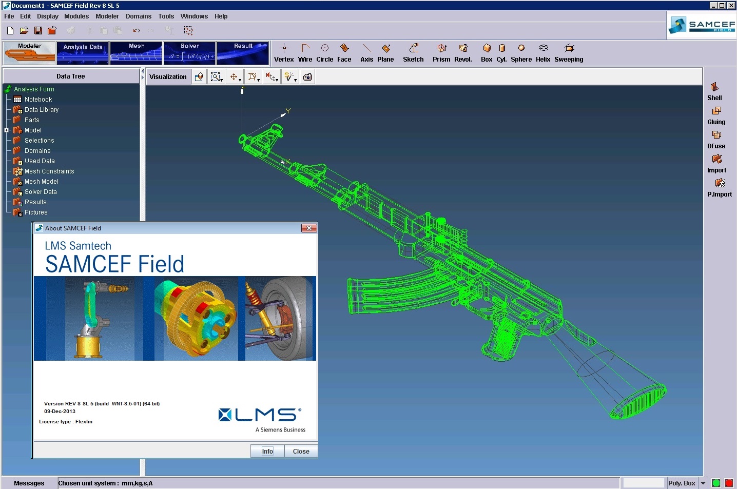 LMS Samcef Field version 8.5-01