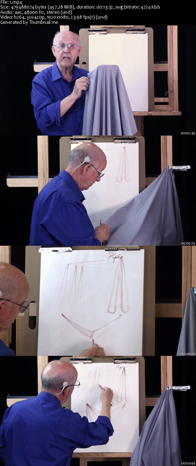 How To Draw Cloth and Drapery with Glenn Vilppu