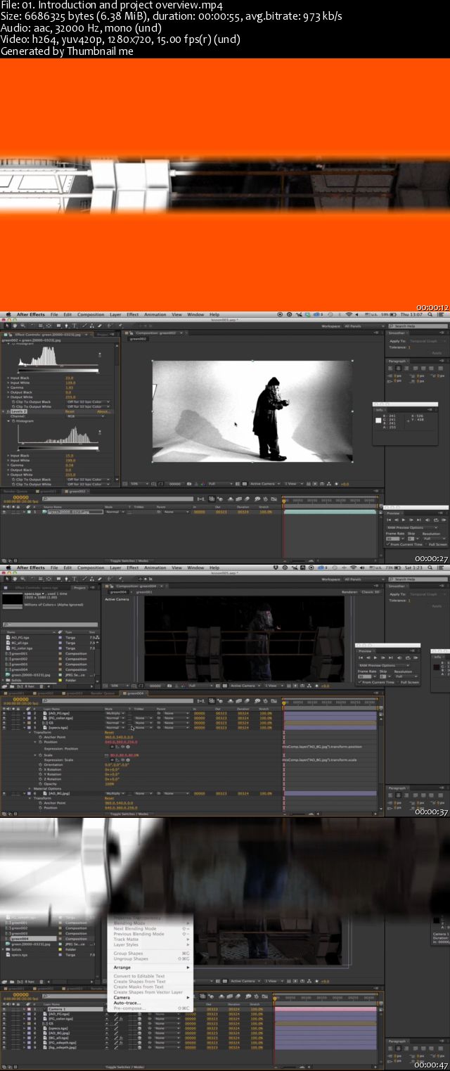 Dixxl Tuxxs - Using Advanced Compositing Tools in After Effects