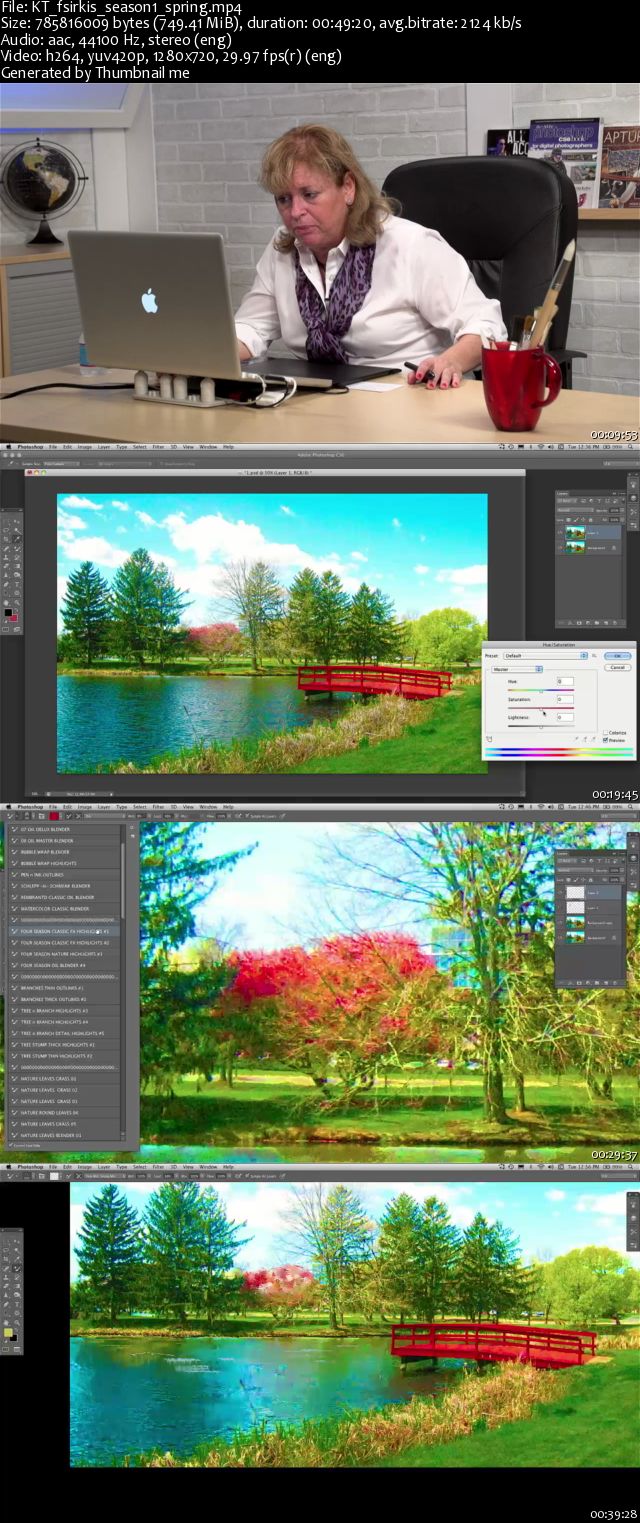 KelbyOne - Photoshop In Depth - Four Seasons: Spring [repost]