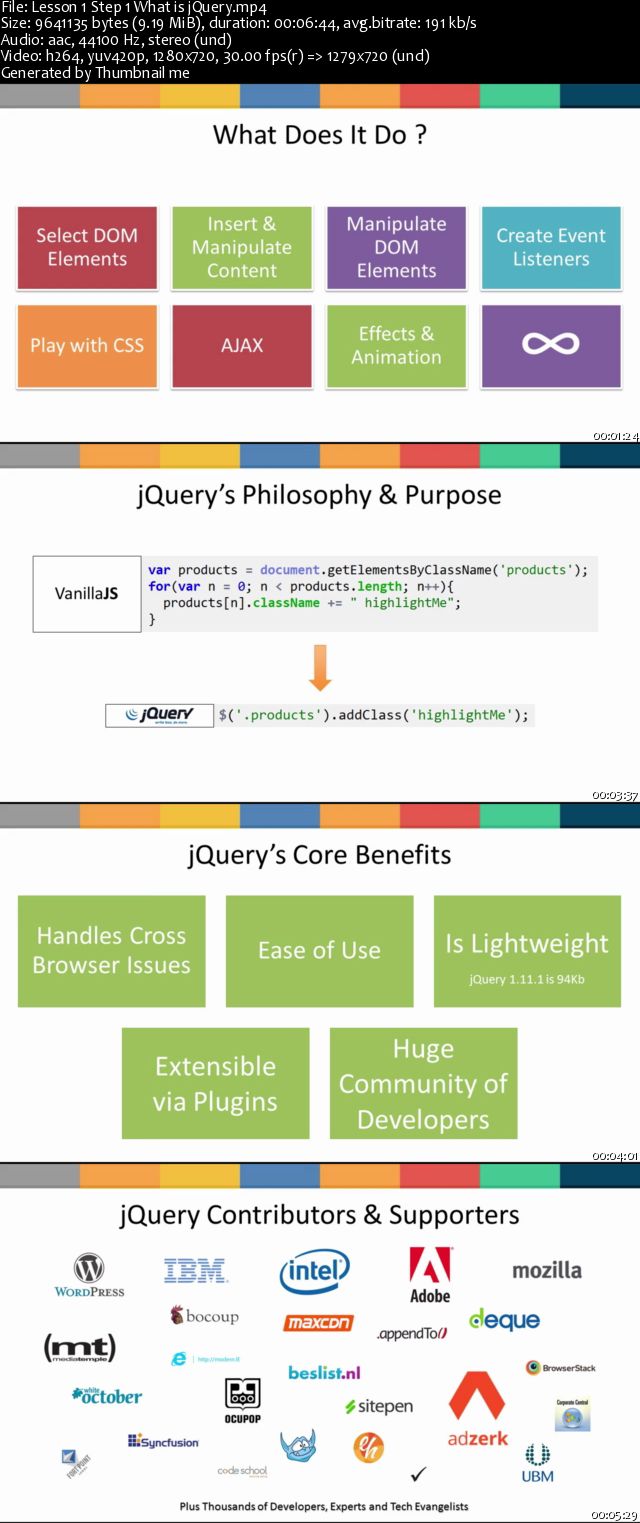 Learnable - Introduction to jQuery