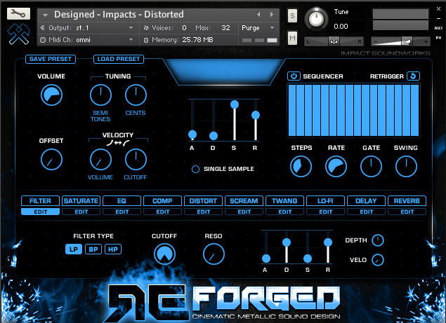 Impаct Soundwоrks ReForged KONTAKT WAV REX