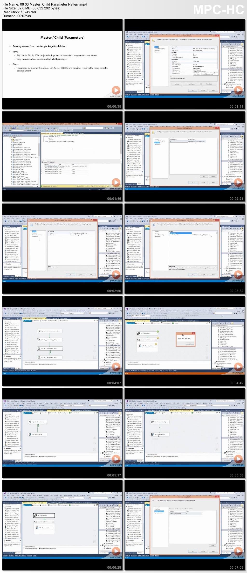 Pxxx - SSIS Design Patterns for Data Warehousing