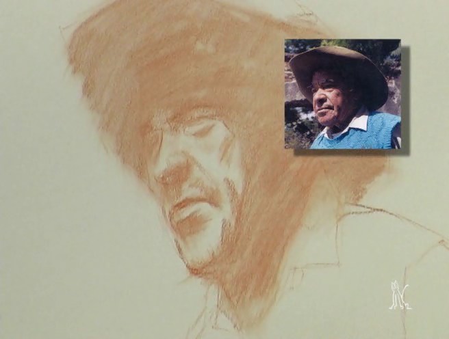 Craig Nelson - Drawing a Duotone Portrait (Repost)