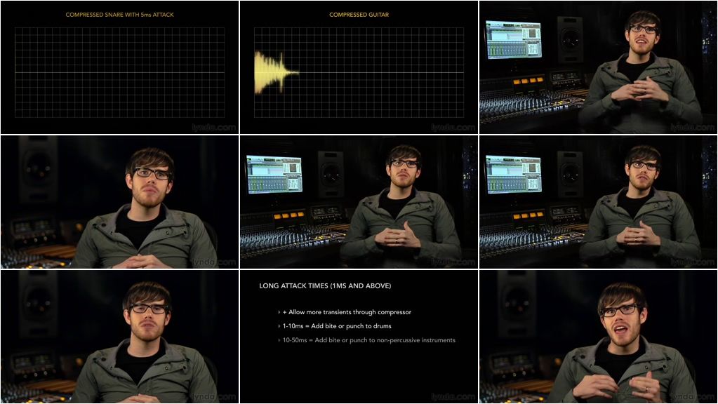 Lynda - Foundations of Audio: Compression and Dynamic Processing [Repost]