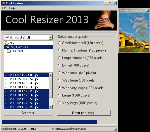 Cool Circles Cool Image Resizer 2013 v9.0