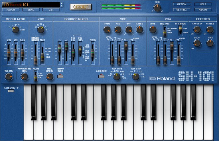 Roland Plug-Out SH-101 v1.0.0 MacOSX