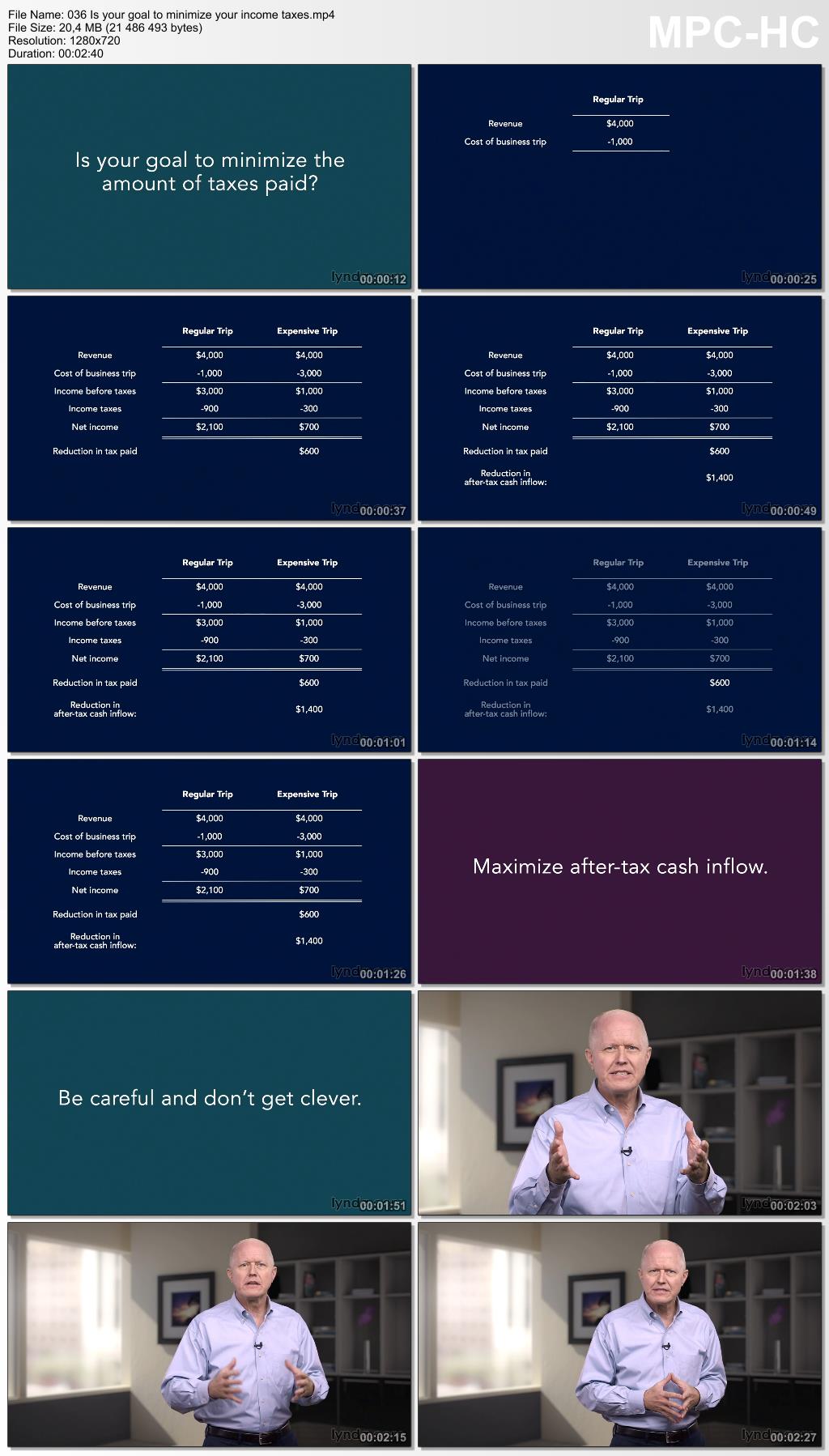 Lynda - Income Tax Fundamentals