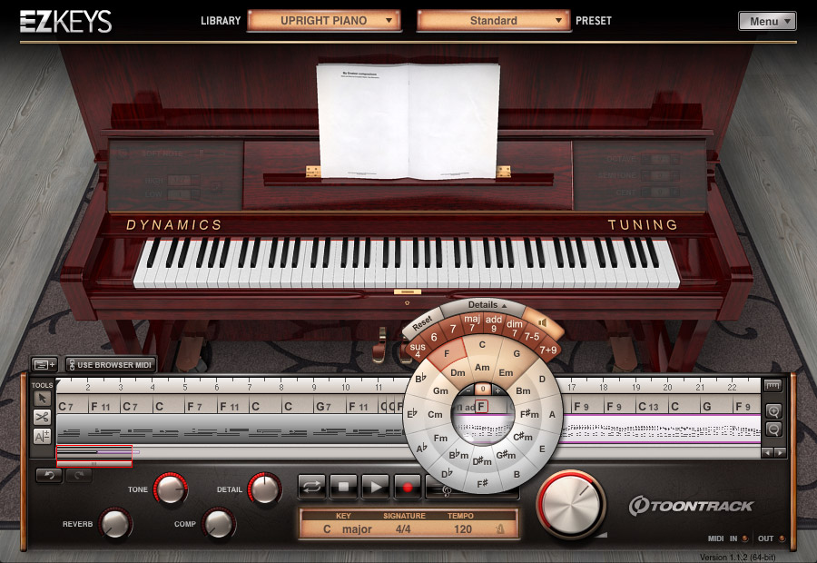 Toontrack EZkeys Upright Piano v1.0.2 Update WiN MacOSX