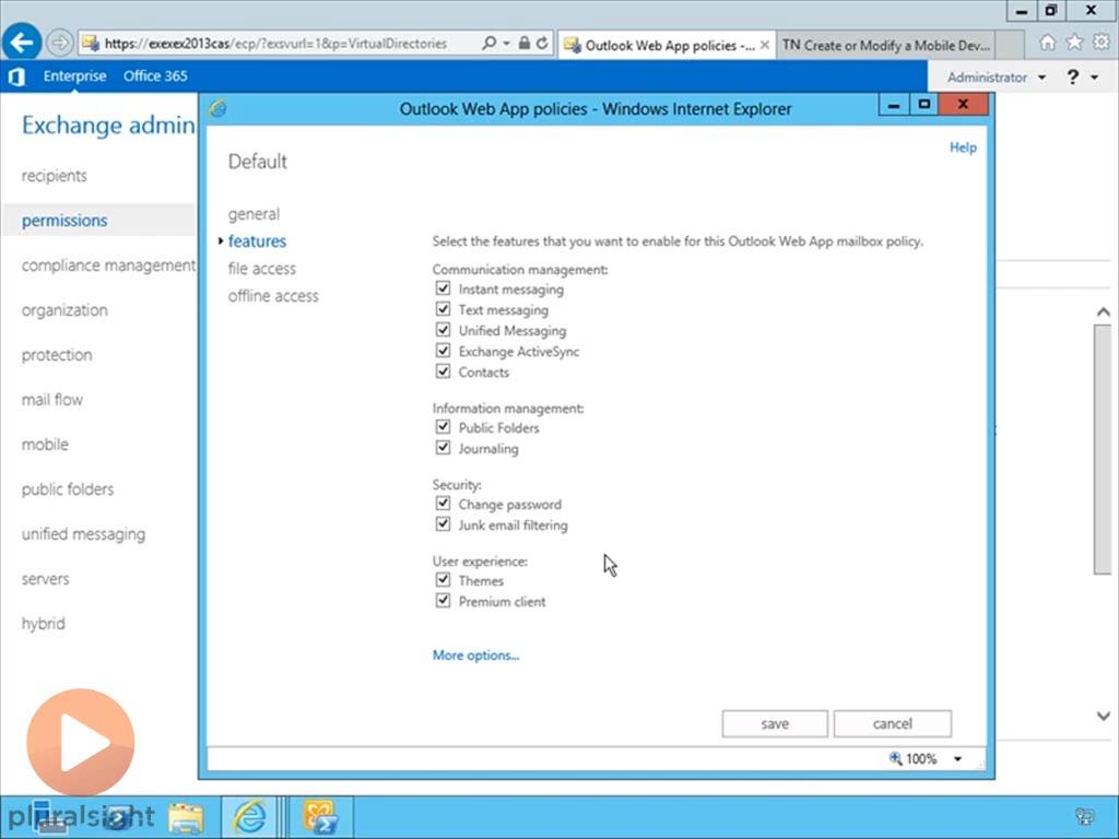 Exchange Server 2013 Core Solutions (70-341): Part 3