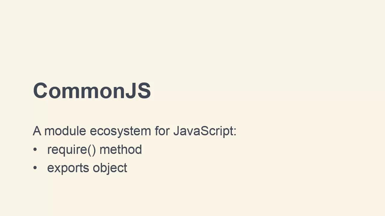 Require JS Explained