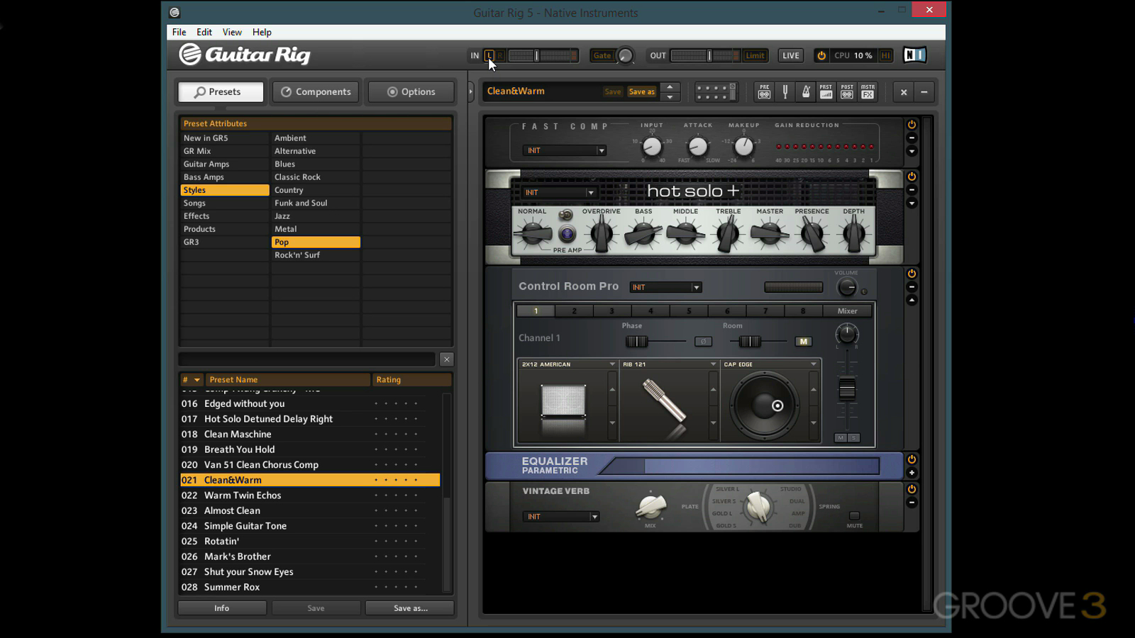 Groove3 - Guitar Rig 5 Explained (2015)