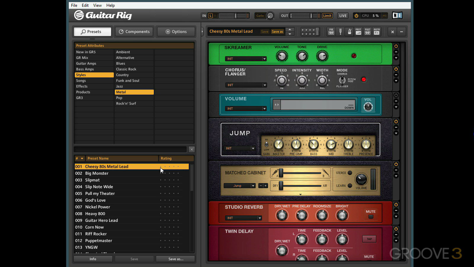 Groove3 - Guitar Rig 5 Explained (2015)