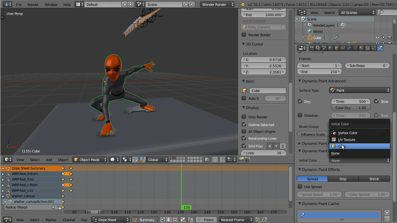 CgCookie - Parkour Character Animation in Blender (2014)