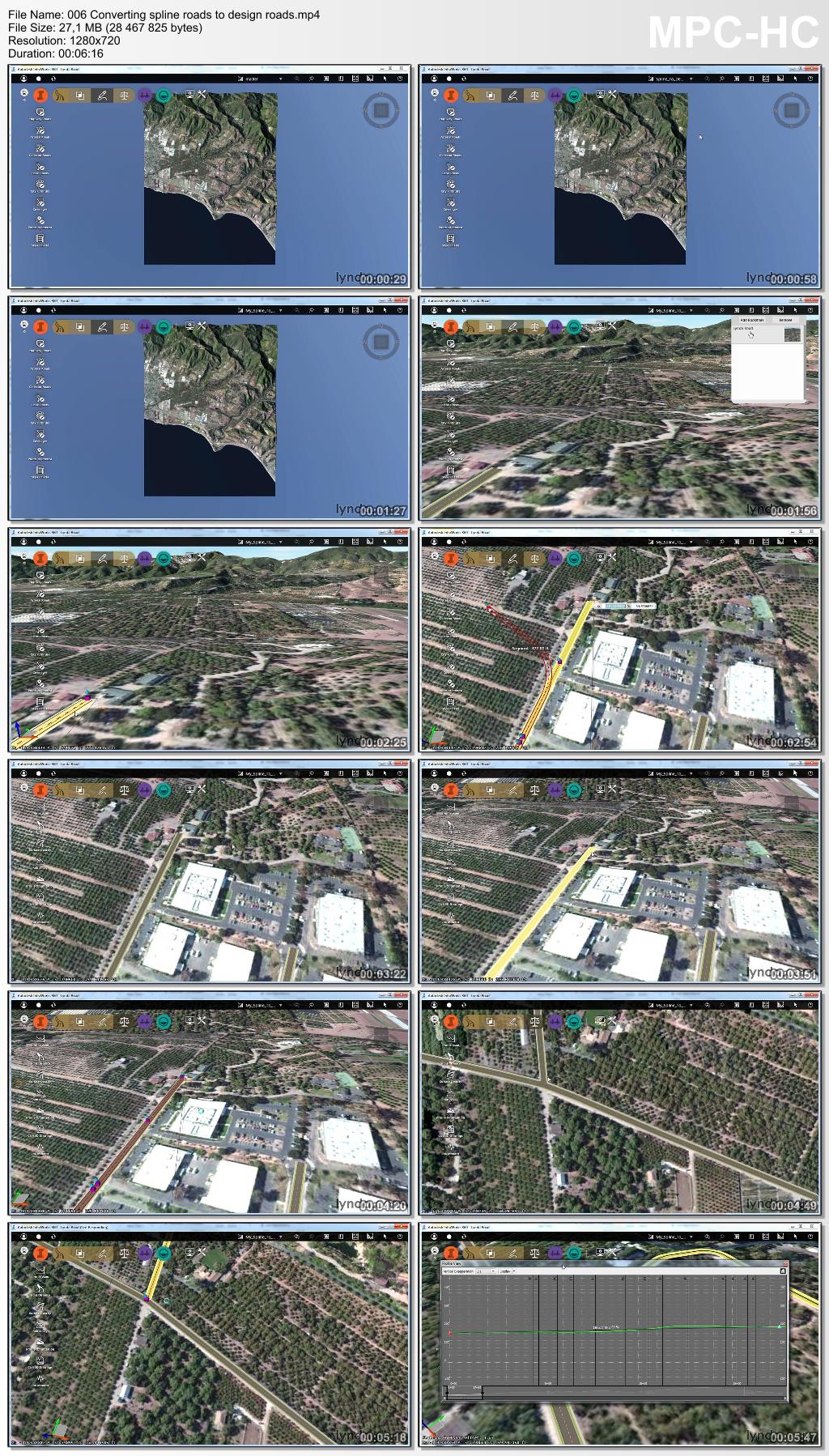 Lynda - Up and Running with Roadway Design for InfraWorks 360