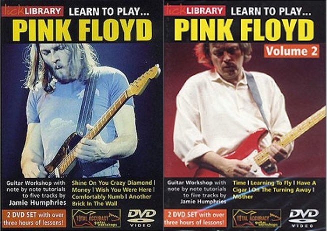 Lick Library - Learn to Play Pink Floyd Vol. 1 & 2