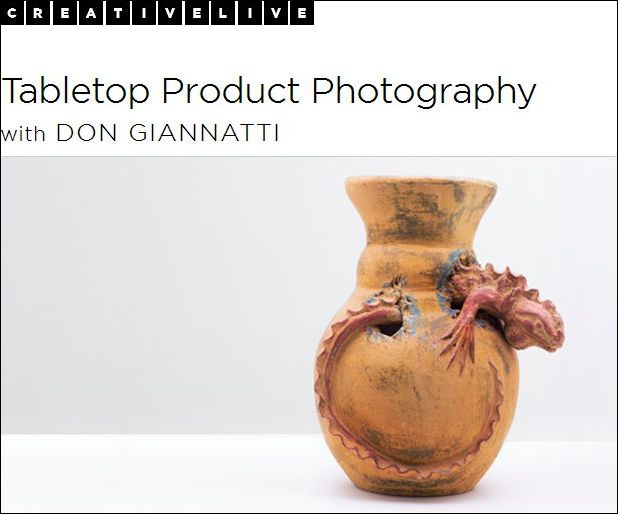 CreativeLive - Tabletop Product Photography