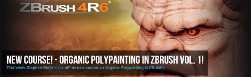 Organic Polypainting in ZBrush Volume 1