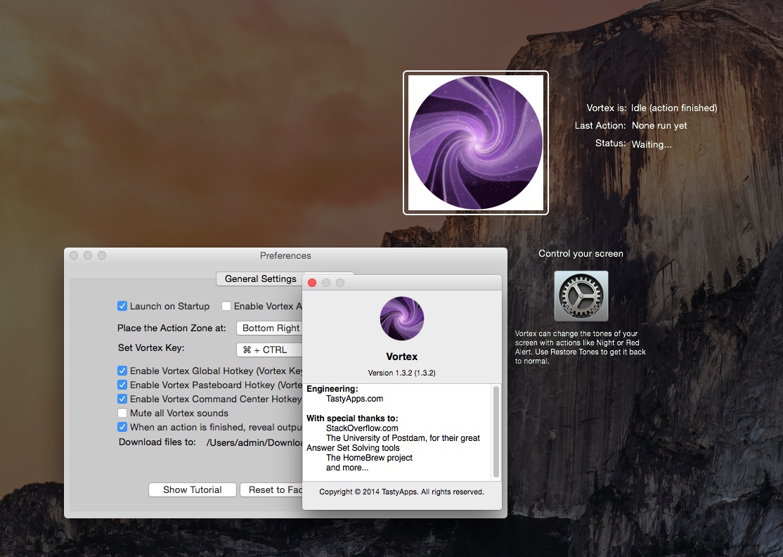 Vortex 1.3.2 Mac OS X