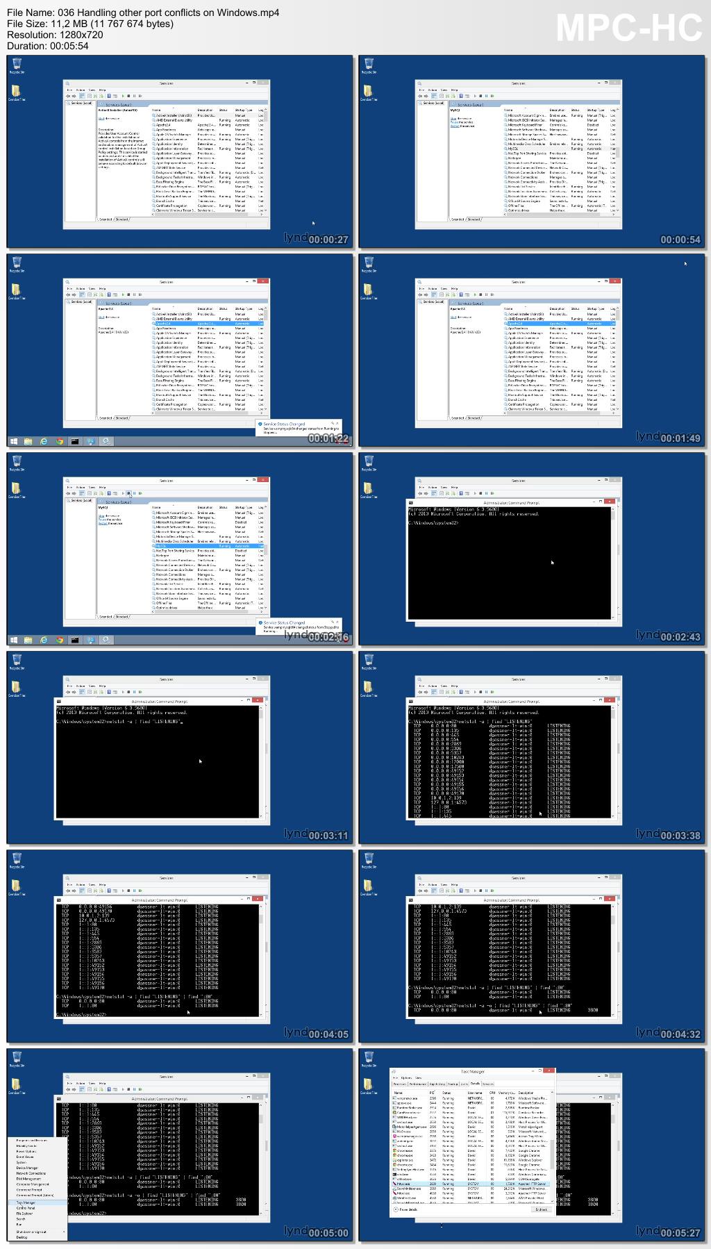 Lynda - Installing Apache, MySQL, and PHP