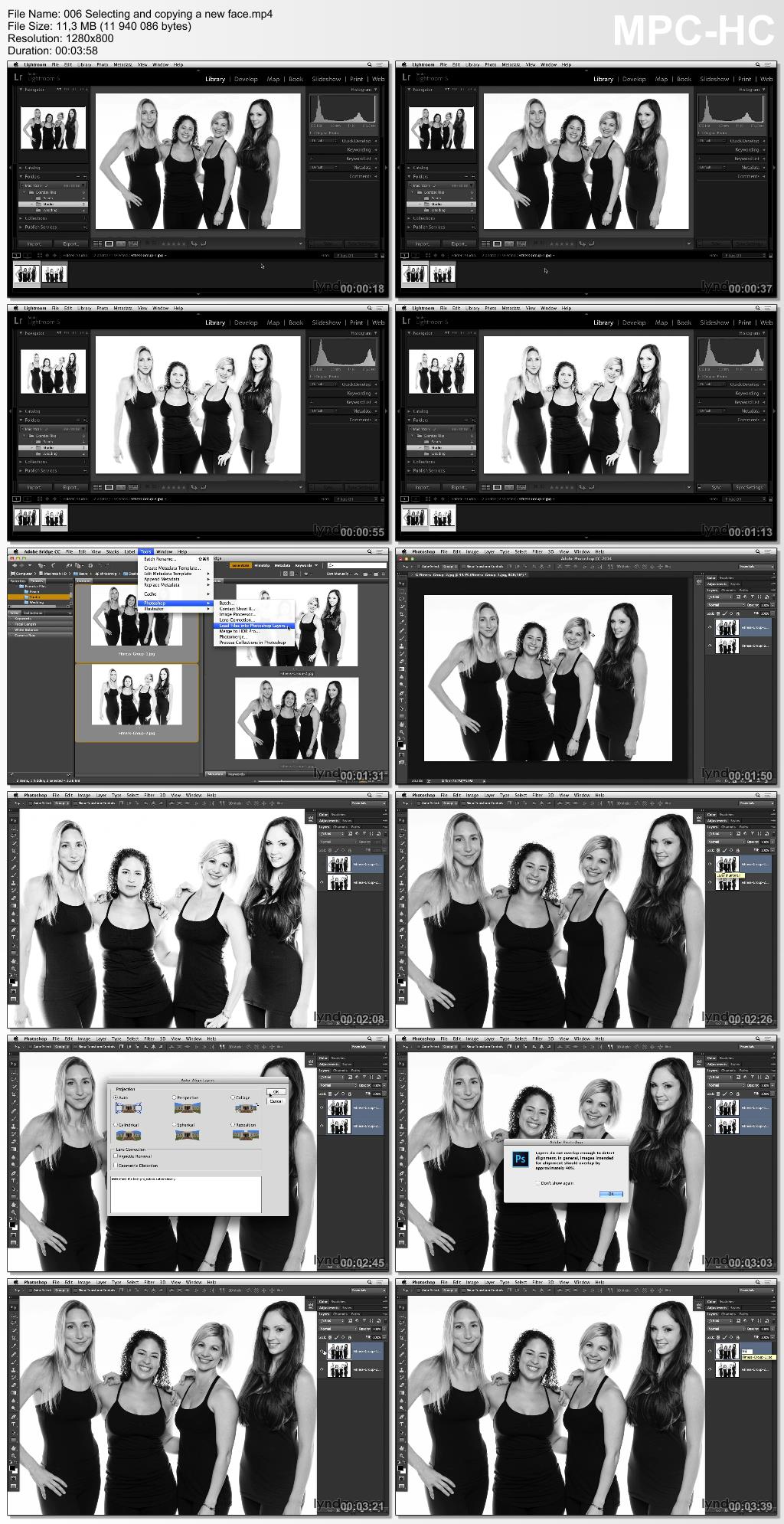 Lynda - Portrait Project: Fixing a Group Photo