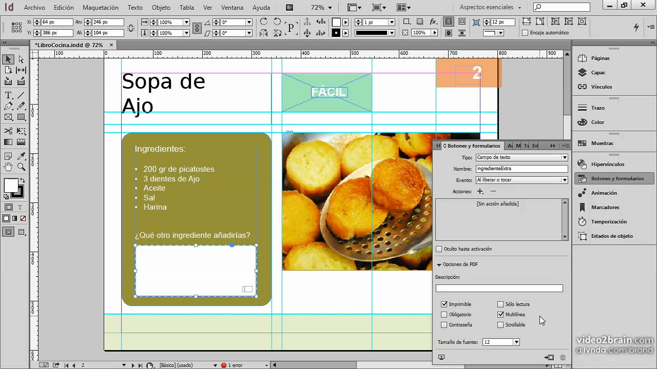 Publicaciones digitales: InDesign y HTML5 con in5